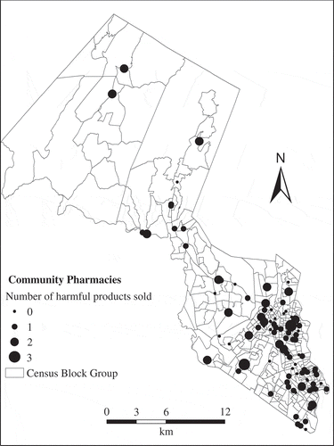 Figure 2. Pharmacies in Passaic County.