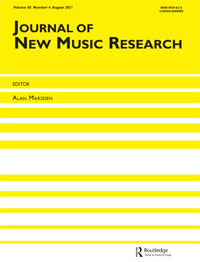 Cover image for Journal of New Music Research, Volume 50, Issue 4, 2021