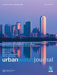 Cover image for Urban Water Journal, Volume 20, Issue 10, 2023