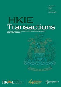 Cover image for HKIE Transactions, Volume 23, Issue 1, 2016