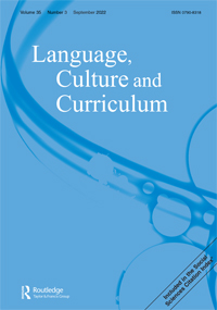 Cover image for Language, Culture and Curriculum, Volume 35, Issue 3, 2022