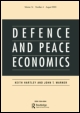Cover image for Defence and Peace Economics, Volume 1, Issue 3, 1990