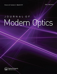 Cover image for Journal of Modern Optics, Volume 66, Issue 6, 2019