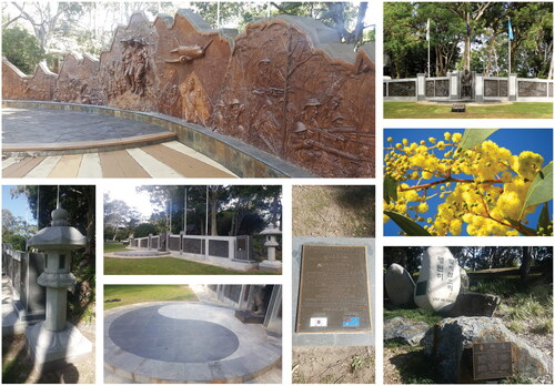 Figure 3. A selection of photographs taken during the observational research in Australia.