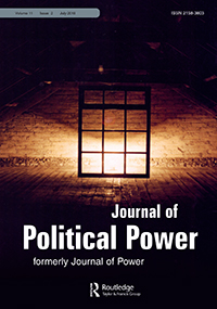 Cover image for Journal of Political Power, Volume 11, Issue 2, 2018