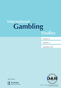 Cover image for International Gambling Studies, Volume 21, Issue 3, 2021