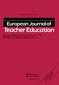 Cover image for European Journal of Teacher Education, Volume 46, Issue 5, 2023