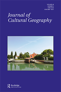 Cover image for Journal of Cultural Geography, Volume 40, Issue 2, 2023