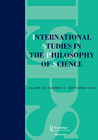Cover image for International Studies in the Philosophy of Science, Volume 30, Issue 3, 2016