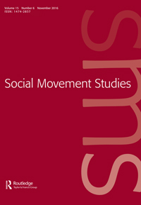 Cover image for Social Movement Studies, Volume 15, Issue 6, 2016