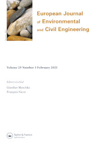 Cover image for European Journal of Environmental and Civil Engineering, Volume 25, Issue 3, 2021