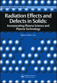 Cover image for Radiation Effects and Defects in Solids, Volume 158, Issue 11-12, 2003