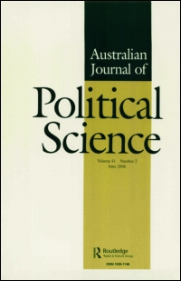 Cover image for Australian Journal of Political Science, Volume 37, Issue 1, 2002