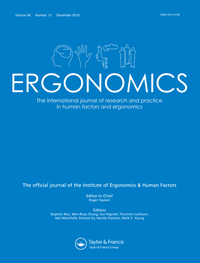 Cover image for Ergonomics, Volume 58, Issue 12, 2015