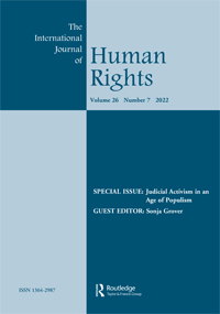 Cover image for The International Journal of Human Rights, Volume 26, Issue 7, 2022