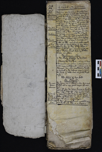 Figure 2. ‘Memorial to the great snow,’ Register of baptisms and marriages (1674–1724) for the parish of Winster, Derbyshire, D776/A/PI/A/1, Derbyshire Record Office (DRO). Reproduced with the permission of DRO and the Parish of Winster.