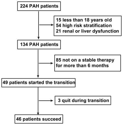 Figure 1 Flow chart of patient selection.