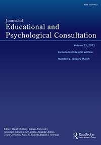 Cover image for Journal of Educational and Psychological Consultation, Volume 31, Issue 1, 2021