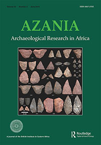 Cover image for Azania: Archaeological Research in Africa, Volume 54, Issue 2, 2019
