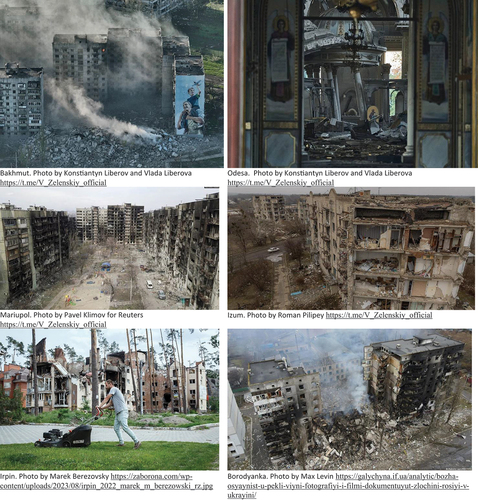 Figure 2. Destruction of Ukraine.