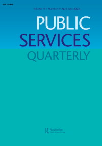 Cover image for Public Services Quarterly, Volume 19, Issue 2, 2023