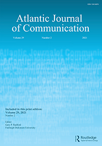 Cover image for Atlantic Journal of Communication, Volume 29, Issue 2, 2021