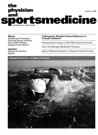 Cover image for The Physician and Sportsmedicine, Volume 14, Issue 1, 1986