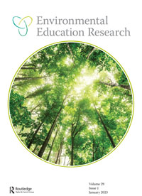 Cover image for Environmental Education Research, Volume 29, Issue 1, 2023