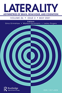 Cover image for Laterality, Volume 26, Issue 3, 2021