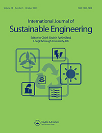 Cover image for International Journal of Sustainable Engineering, Volume 14, Issue 5, 2021