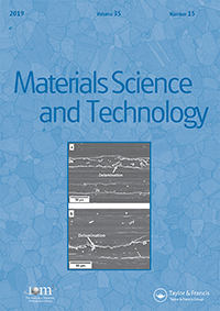 Cover image for Materials Science and Technology, Volume 35, Issue 15, 2019