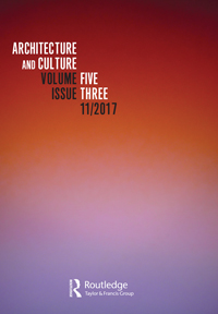 Cover image for Architecture and Culture, Volume 5, Issue 3, 2017