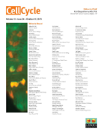 Cover image for Cell Cycle, Volume 12, Issue 20, 2013
