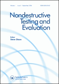 Cover image for Nondestructive Testing and Evaluation, Volume 24, Issue 1-2, 2009