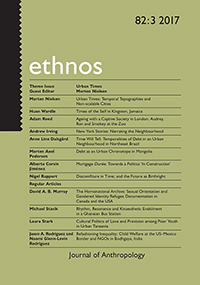 Cover image for Ethnos, Volume 82, Issue 3, 2017