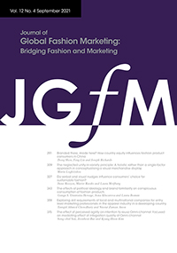 Cover image for Journal of Global Fashion Marketing, Volume 12, Issue 4, 2021