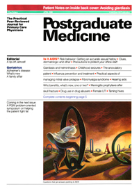 Cover image for Postgraduate Medicine, Volume 83, Issue 5, 1988