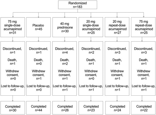 Figure 1. Patient disposition and flow.