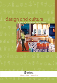Cover image for Design and Culture, Volume 8, Issue 1, 2016