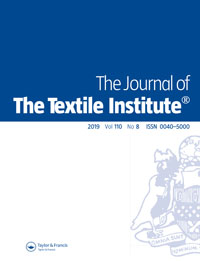 Cover image for The Journal of The Textile Institute, Volume 110, Issue 8, 2019