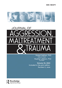 Cover image for Journal of Aggression, Maltreatment & Trauma, Volume 33, Issue 6, 2024