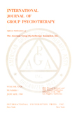 Cover image for International Journal of Group Psychotherapy, Volume 30, Issue 1, 1980