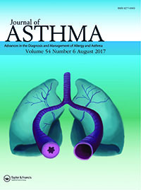 Cover image for Journal of Asthma, Volume 54, Issue 6, 2017