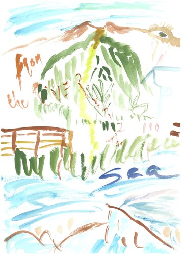 Figure 2. From the river to the sea by Sarah Martin.