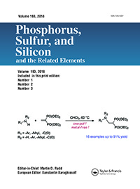 Cover image for Phosphorus, Sulfur, and Silicon and the Related Elements, Volume 193, Issue 3, 2018