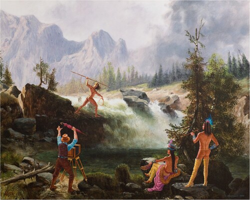 Figure 1. Kent Monkman. The Treason of Images. 2008. Acrylic on canvas. 24 × 30 in. Image courtesy of the artist.