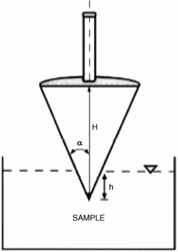 Figure 4 Illustration of a cone penetrometer assembly (from[Citation25]).