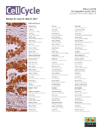 Cover image for Cell Cycle, Volume 10, Issue 10, 2011