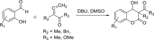 Scheme 107. Synthesis of functionalized 2H-1-benzopyrans.