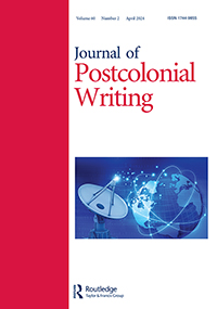 Cover image for Journal of Postcolonial Writing